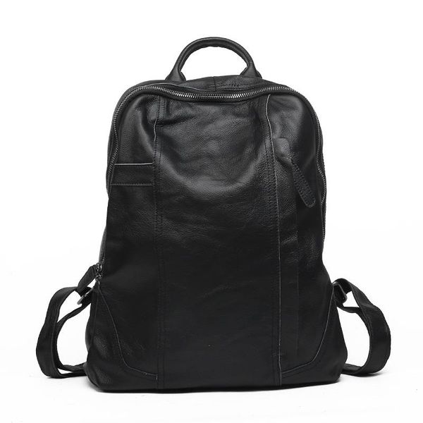 backpack fashion men women 100% genuine leather backpacks real natural student luxury female male lager capacity computer bag
backpack fashion men women 100% genuine leather backpacks real natural student luxury female male lager capacity computer bag