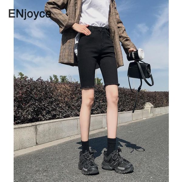 fashion street style skinny biker shorts women jeans denim elastic black korean steetwear casual short plus size 2021 summer women's, Blue
fashion street style skinny biker shorts women jeans denim elastic black korean steetwear casual short plus size 2021 summer women's, Blue