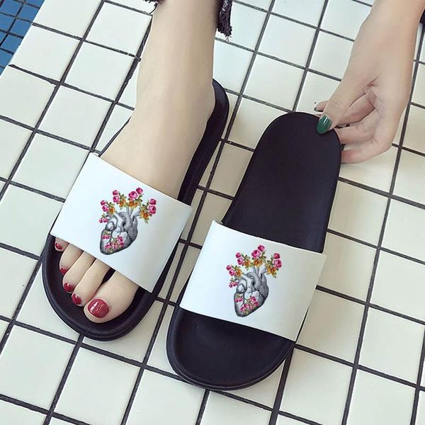 summer beach fashion open toe heart flower harajuku style shoes for women slippers aesthetic pattern flip flops femal, Black
summer beach fashion open toe heart flower harajuku style shoes for women slippers aesthetic pattern flip flops femal, Black