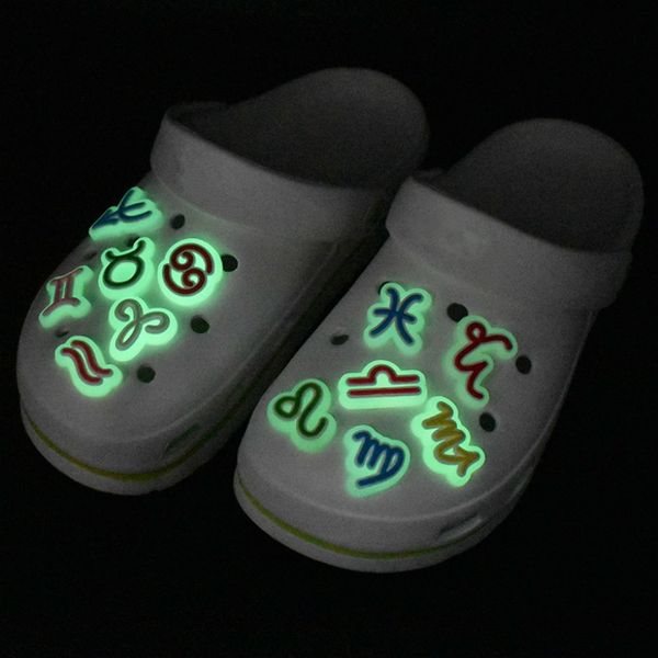1pcs pvc crystal flowers glow twelve constellations jibits croc shoe charms decorations accessories kids gift, Bronze;silver
1pcs pvc crystal flowers glow twelve constellations jibits croc shoe charms decorations accessories kids gift, Bronze;silver