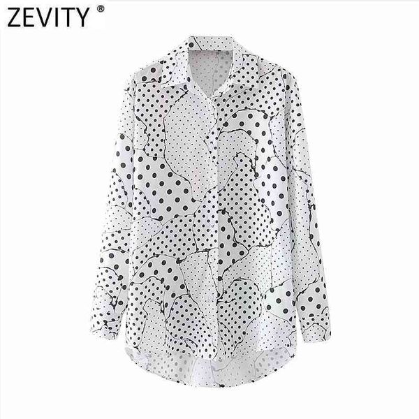 zevity women vintage polka dots patchwork print casual smock blouse office lady turn down collar shirts chic blusas ls7517 210419, White
zevity women vintage polka dots patchwork print casual smock blouse office lady turn down collar shirts chic blusas ls7517 210419, White