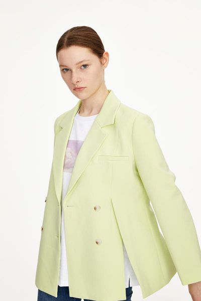 spring summer simple fashionable urban yellow suit jacket zaraing vadiming sheining women dft27601 women's suits & blazers, White;black
spring summer simple fashionable urban yellow suit jacket zaraing vadiming sheining women dft27601 women's suits & blazers, White;black