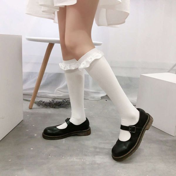 satin lace medium tube socks girls students high versatile basic cotton women, Black;white
satin lace medium tube socks girls students high versatile basic cotton women, Black;white