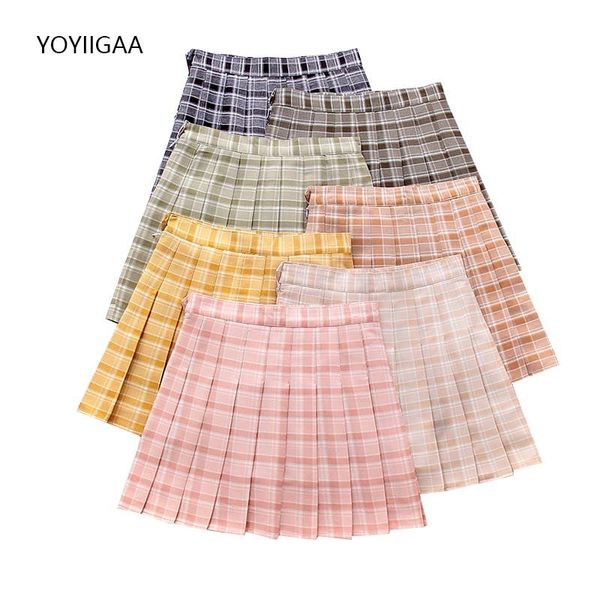 skirts summer women plaid pleated high waist a-line female mini skirt fashion chic women's streetwear ladies short, Black
skirts summer women plaid pleated high waist a-line female mini skirt fashion chic women's streetwear ladies short, Black