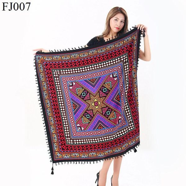 scarves women's pure cotton large square scarf thickened printed autumn and winter warm shawl famous family style retro, Blue;gray
scarves women's pure cotton large square scarf thickened printed autumn and winter warm shawl famous family style retro, Blue;gray