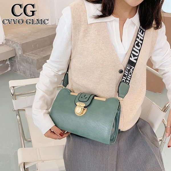 shoulder bags cvvo glmc solid color 2021 fashion wide strap purse hand zipper elegant ladies messenger
shoulder bags cvvo glmc solid color 2021 fashion wide strap purse hand zipper elegant ladies messenger