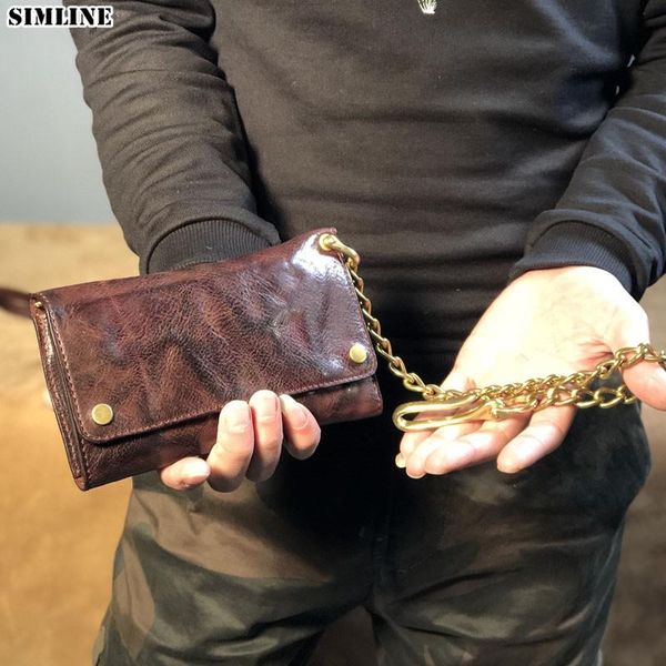 wallets genuine leather wallet men male vintage handmade long clutch purse with zipper coin pocket card holder anti-theft chain, Red;black
wallets genuine leather wallet men male vintage handmade long clutch purse with zipper coin pocket card holder anti-theft chain, Red;black