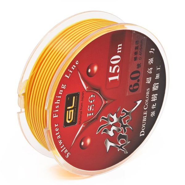 braid line 150m fishing high wear resistance double color semi-floating monofilament saltwater gear accessories -40
braid line 150m fishing high wear resistance double color semi-floating monofilament saltwater gear accessories -40