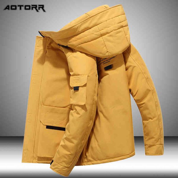 jacket winter high men down quality parka coats 2021 new 's warm thick cotton coat fashion tooling style overcoats parkas, Black
jacket winter high men down quality parka coats 2021 new 's warm thick cotton coat fashion tooling style overcoats parkas, Black