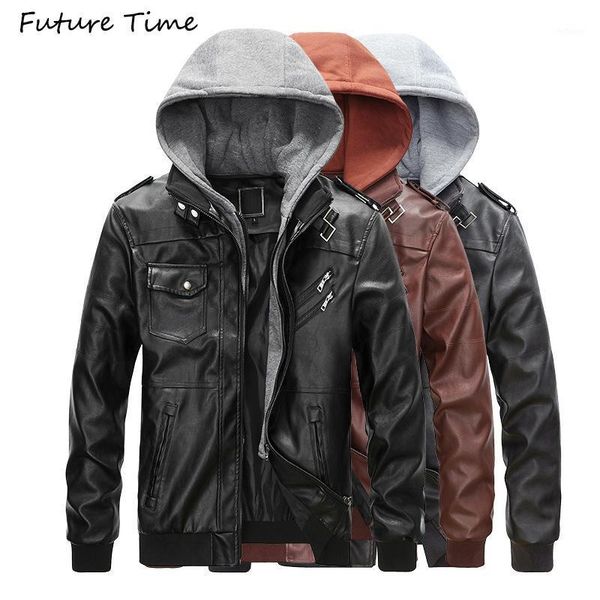 motor casual vintage leather jacket men 2021 autumn winter biker pockets pu coat men's hombres hooded outwear jackets, Black;brown
motor casual vintage leather jacket men 2021 autumn winter biker pockets pu coat men's hombres hooded outwear jackets, Black;brown
