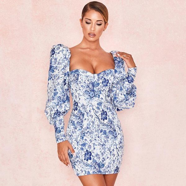 women long sleeve fall dress vintage blue print short mini dresses slash neck slim fit european and american style 2021 casual, Black;gray
women long sleeve fall dress vintage blue print short mini dresses slash neck slim fit european and american style 2021 casual, Black;gray