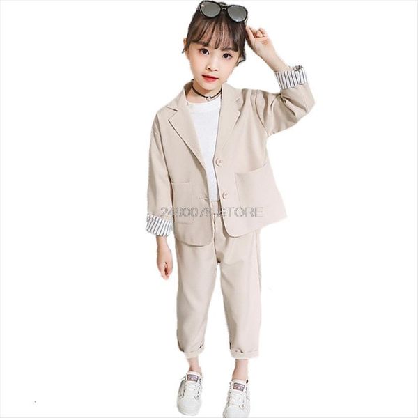 girls formal blazer suit jacket pants 2pcs kids wedding party clothing set teenager school performance, White
girls formal blazer suit jacket pants 2pcs kids wedding party clothing set teenager school performance, White