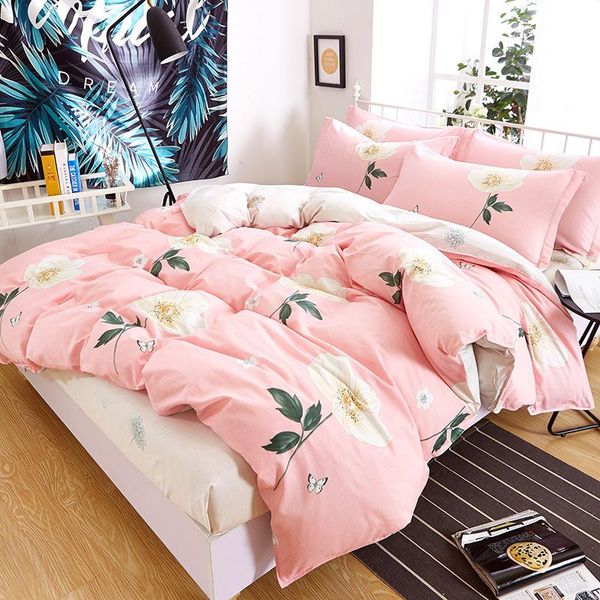 home textile spring 2021 cotton four-piece simple bedding quilt cover 4-piece set comforter sets
home textile spring 2021 cotton four-piece simple bedding quilt cover 4-piece set comforter sets