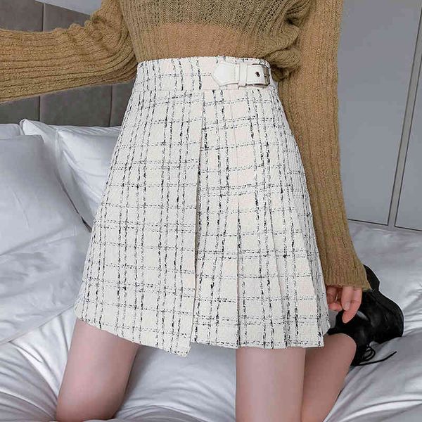 jxmyy autumn and winter irregular small incense style sub-length skirt female high-waisted thin a-line bag hip skirt 210412, Black
jxmyy autumn and winter irregular small incense style sub-length skirt female high-waisted thin a-line bag hip skirt 210412, Black
