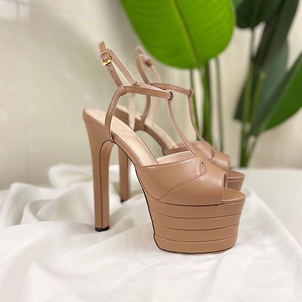 2021ss designer thick bottom women's sandals high heels nude colored open toes sandals fashion banquet out party simple and generous, Black
2021ss designer thick bottom women's sandals high heels nude colored open toes sandals fashion banquet out party simple and generous, Black