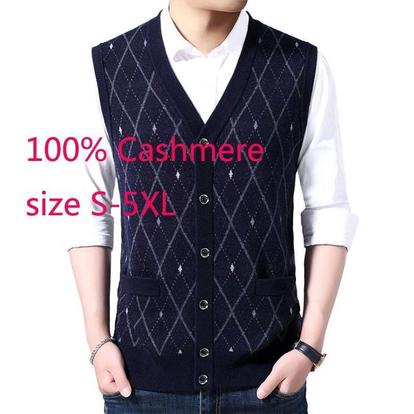 men's vests arrival autumn and winter 100% cashmere men oversized v-neck casual computer knitted thick vest, sleeveless plus size s-5xl, Black;white
men's vests arrival autumn and winter 100% cashmere men oversized v-neck casual computer knitted thick vest, sleeveless plus size s-5xl, Black;white
