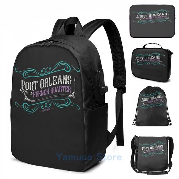 backpack funny graphic print port orleans french quarter usb charge men school bags women bag travel laptop
backpack funny graphic print port orleans french quarter usb charge men school bags women bag travel laptop
