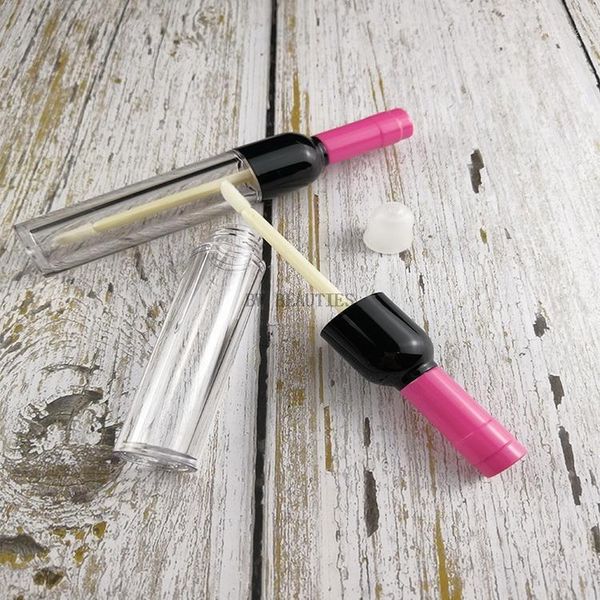 storage bottles & jars 100pcs/lot 5ml empty clear red wine bottle lip gloss tube container cosmetic plastic diy
storage bottles & jars 100pcs/lot 5ml empty clear red wine bottle lip gloss tube container cosmetic plastic diy