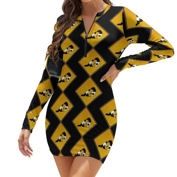casual dresses aikido dress long sleeve daily fashion bodycon stretch female polyester patterns one-piece, Black;gray
casual dresses aikido dress long sleeve daily fashion bodycon stretch female polyester patterns one-piece, Black;gray