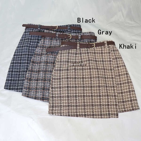 korean irregular lady skirt female autumn sweet high waist a-line mini skirt vintage casual women plaid skirt chic sashes 210527, Black
korean irregular lady skirt female autumn sweet high waist a-line mini skirt vintage casual women plaid skirt chic sashes 210527, Black
