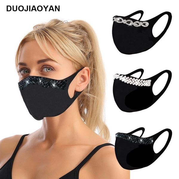 fashionable autumn and winter black flash diamond rhinestone cloth sports dust-proof ear hanging washable mask
fashionable autumn and winter black flash diamond rhinestone cloth sports dust-proof ear hanging washable mask