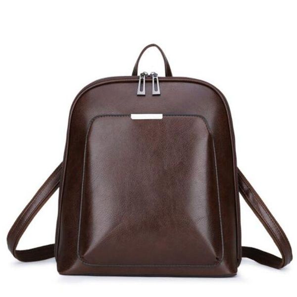 outdoor bags vintage women backpack leather school for girls lady simple style large capacity leisure shoulder bag
outdoor bags vintage women backpack leather school for girls lady simple style large capacity leisure shoulder bag