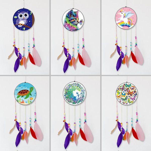 decorative objects & figurines diy diamond painting acrylic lucky crystal wind chime crafts dream catcher hanging pendant wall window home d
decorative objects & figurines diy diamond painting acrylic lucky crystal wind chime crafts dream catcher hanging pendant wall window home d