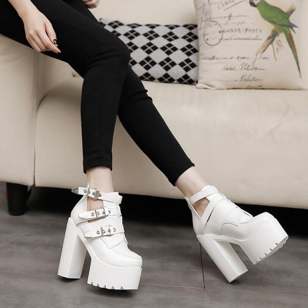 dress shoes stan shark women boots thick-bottomed short white super high with punk performance high-heeled black 14cm 3hdw
dress shoes stan shark women boots thick-bottomed short white super high with punk performance high-heeled black 14cm 3hdw