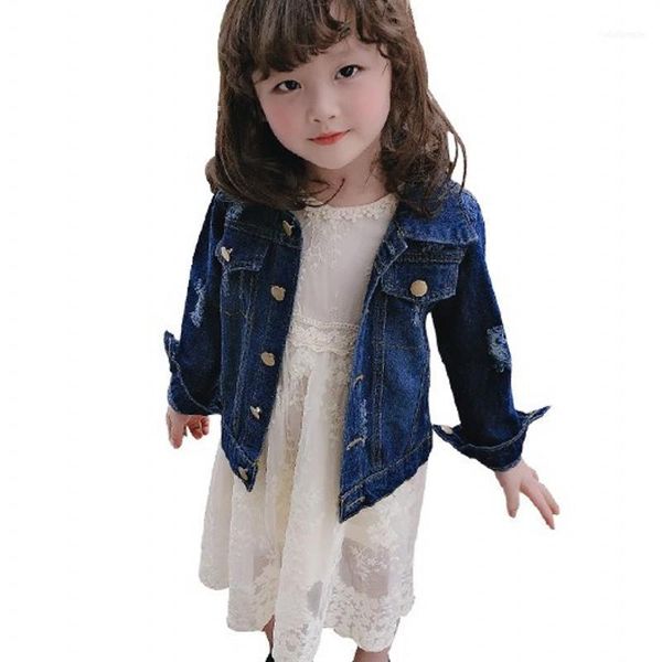 baby girl denim jacket ripped jeans 2-7 old spring autumn children coat 9nt00381, Blue;gray
baby girl denim jacket ripped jeans 2-7 old spring autumn children coat 9nt00381, Blue;gray