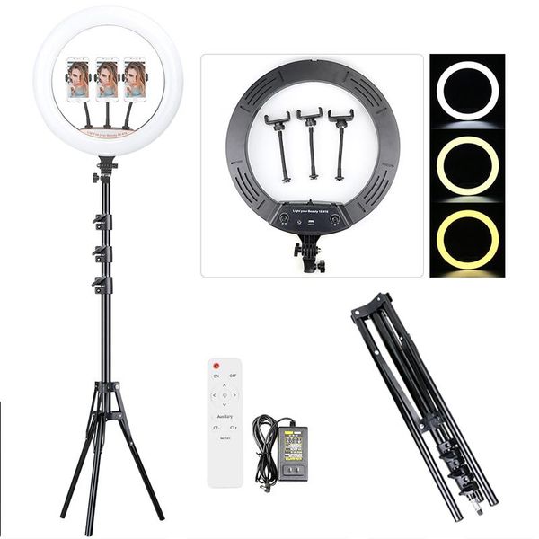 18inch 45cm led selfie ring light with 1.9m tripod stand 2700-7000k pographic lighting ringlight for camera phone makeup flash heads
18inch 45cm led selfie ring light with 1.9m tripod stand 2700-7000k pographic lighting ringlight for camera phone makeup flash heads