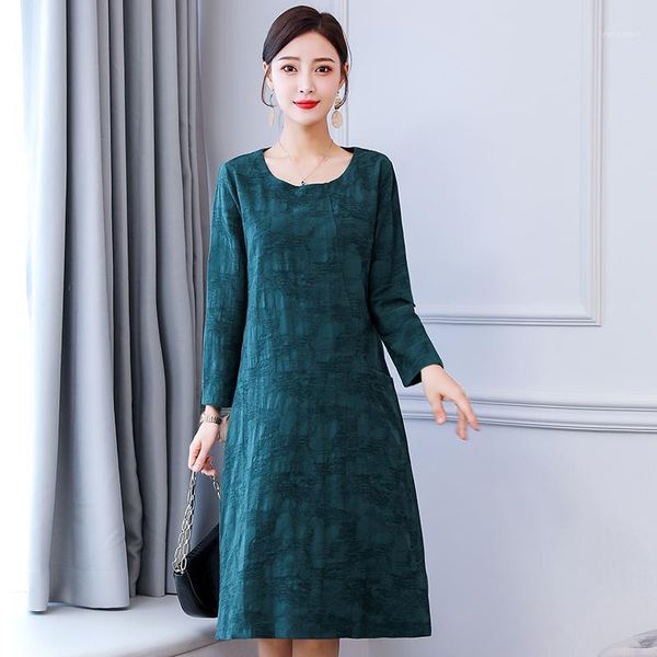 casual dresses vintage cotton and linen dress women spring autumn long sleeve loose o-neck solid high quality, Black;gray
casual dresses vintage cotton and linen dress women spring autumn long sleeve loose o-neck solid high quality, Black;gray