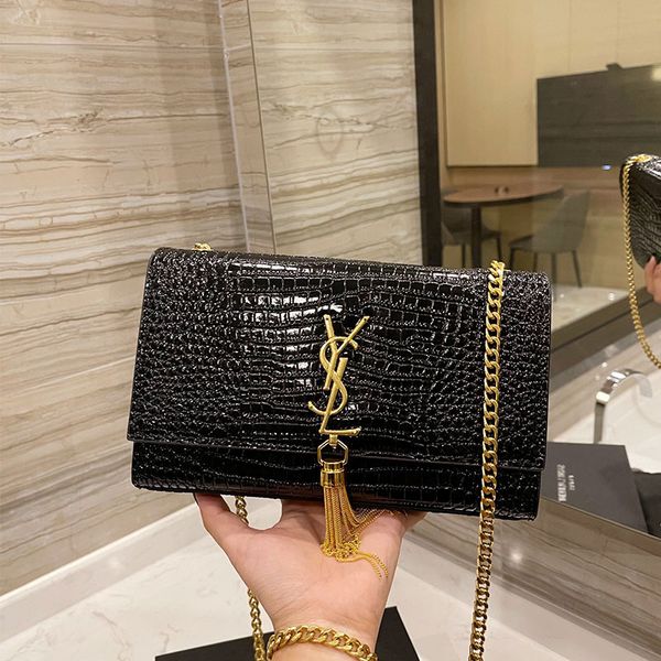 classic crossbody bags women cowhide leather shoulder bag fashion gold chain flap messenger handbag tassel flip wallet purse black stripes
classic crossbody bags women cowhide leather shoulder bag fashion gold chain flap messenger handbag tassel flip wallet purse black stripes