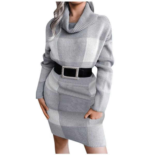 women's sweaters turtleneck long sleeve loose chunky knitted pullover sweater jumper dress, White;black
women's sweaters turtleneck long sleeve loose chunky knitted pullover sweater jumper dress, White;black