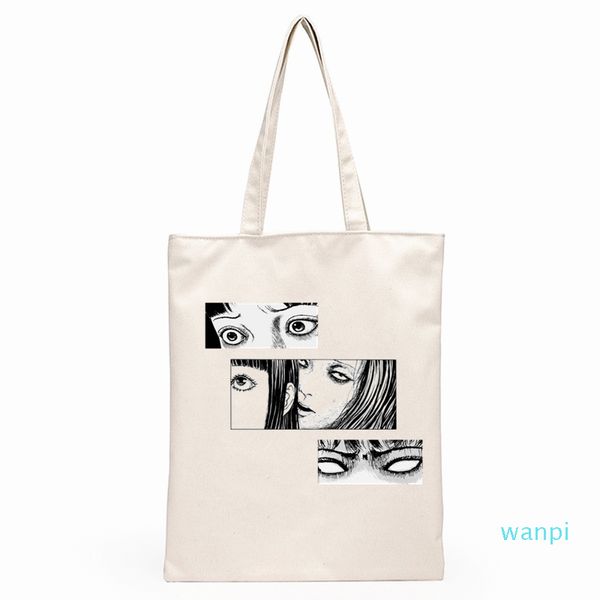 designer-tomie junji ito suehiro maruo manga horror graphic cartoon print shopping bags girls fashion casual pacakge hand bag
designer-tomie junji ito suehiro maruo manga horror graphic cartoon print shopping bags girls fashion casual pacakge hand bag