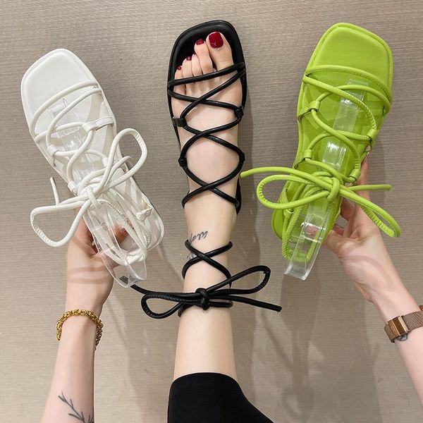 sandals 2021 summer holiday cross strap open toe european and american square simple versatile flat roman women, Black
sandals 2021 summer holiday cross strap open toe european and american square simple versatile flat roman women, Black