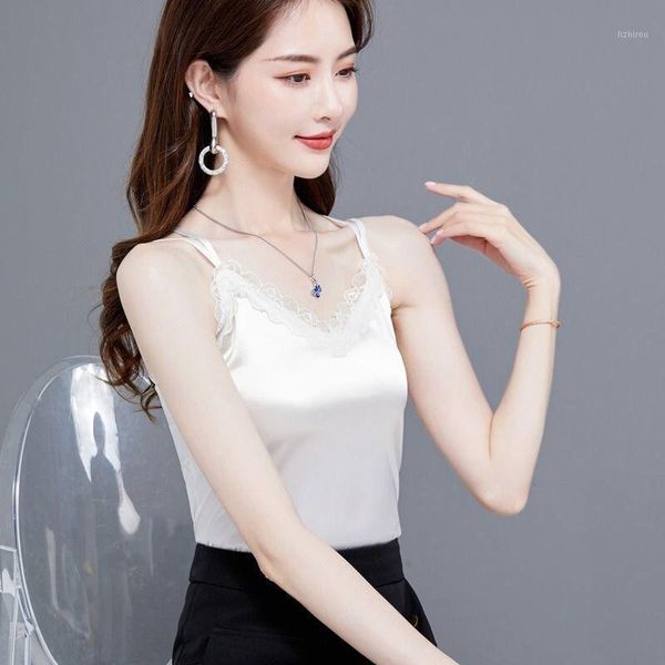 camisoles & tanks women 2021 spring summer fashion solid color lace vest female thin sleeveless ladies v-neck bottoming n167, Black;white
camisoles & tanks women 2021 spring summer fashion solid color lace vest female thin sleeveless ladies v-neck bottoming n167, Black;white
