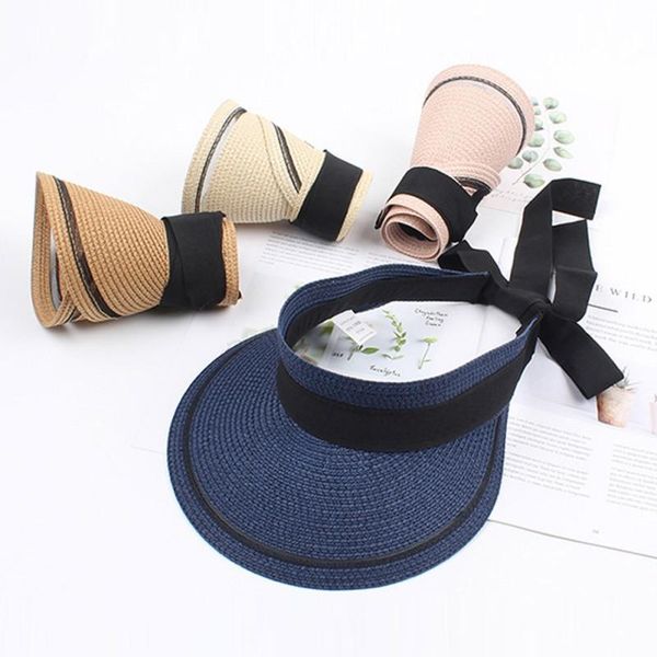 wide brim hats women's straw braided wide-brimmed hat, black bowknot, outing leisure empty sun hat, Blue;gray
wide brim hats women's straw braided wide-brimmed hat, black bowknot, outing leisure empty sun hat, Blue;gray