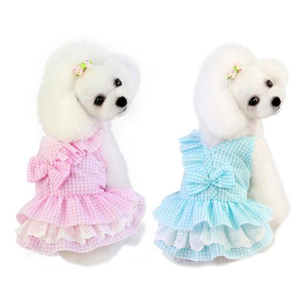 dog apparel pet dress cotton bow princess style breathable skirt puppy summer clothing costume
dog apparel pet dress cotton bow princess style breathable skirt puppy summer clothing costume