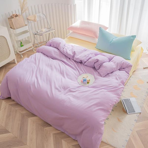 bedding sets duvet cover set 3/4 pieces purple bedclothes include yellow bedsheet pillowcase comforter simple girlish style oceania
bedding sets duvet cover set 3/4 pieces purple bedclothes include yellow bedsheet pillowcase comforter simple girlish style oceania