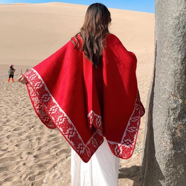 scarves ladies warm korean fashion women shawl scarf cashmere thickened dual-purpose cloak coat autumn winter pashmina capes 130x150cm, Blue;gray
scarves ladies warm korean fashion women shawl scarf cashmere thickened dual-purpose cloak coat autumn winter pashmina capes 130x150cm, Blue;gray