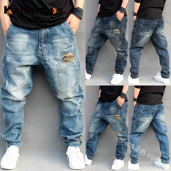 men's jeans, solid color, hip hop style, gothic, street clothes, plus size, autumn and winter, Blue
men's jeans, solid color, hip hop style, gothic, street clothes, plus size, autumn and winter, Blue