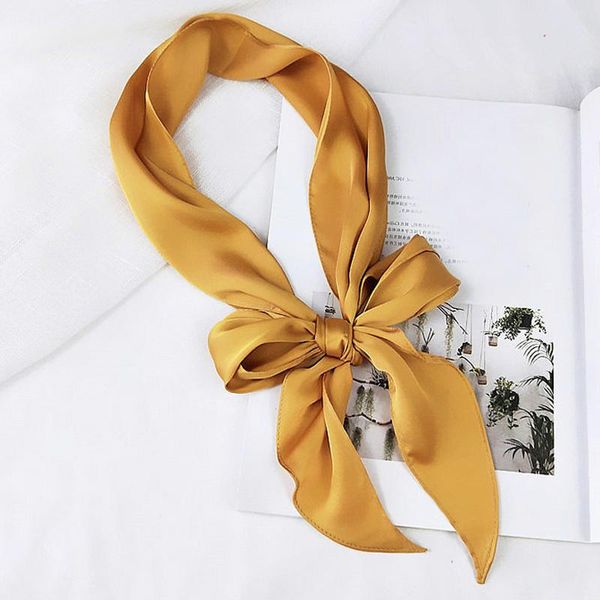 scarves solid color korean style silk scarf fashion autumn spring women girls long hair band neckerchief hand bag accessories, Blue;gray
scarves solid color korean style silk scarf fashion autumn spring women girls long hair band neckerchief hand bag accessories, Blue;gray