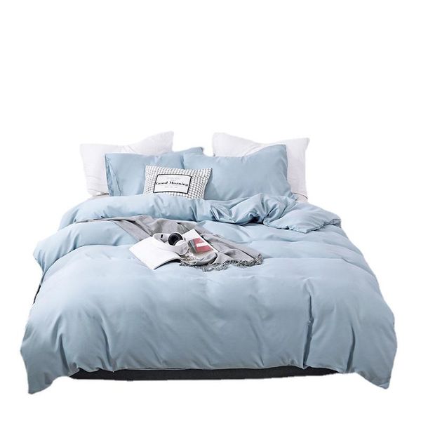 bedding sets solid color sanding polyester set3pcs duvet cover set,comfortable bed linens (no fitted sheet) home textile
bedding sets solid color sanding polyester set3pcs duvet cover set,comfortable bed linens (no fitted sheet) home textile