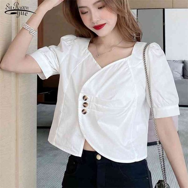 blusas summer and blouse short sleeve chiffon shirt french white elegant clothing chemisier femme 10030 210421
blusas summer and blouse short sleeve chiffon shirt french white elegant clothing chemisier femme 10030 210421