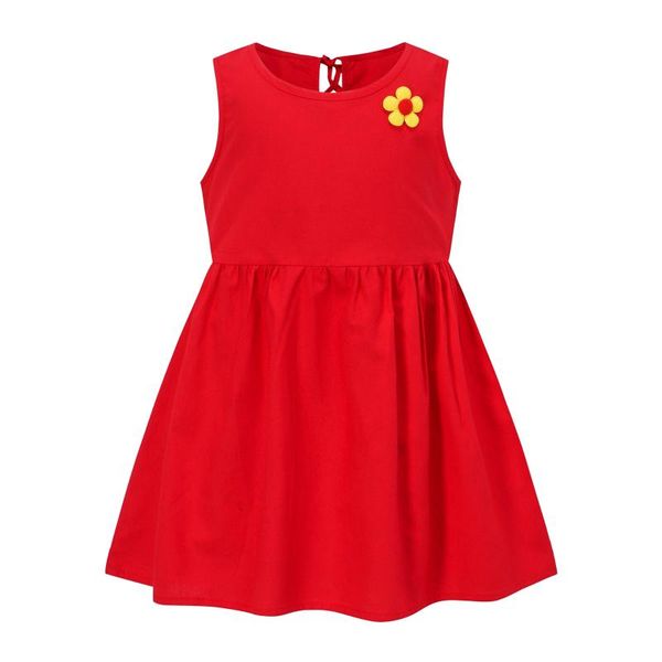 girl's dresses 2021 flower girls fashion cotton children sleeveless dress baby princess, Red;yellow
girl's dresses 2021 flower girls fashion cotton children sleeveless dress baby princess, Red;yellow