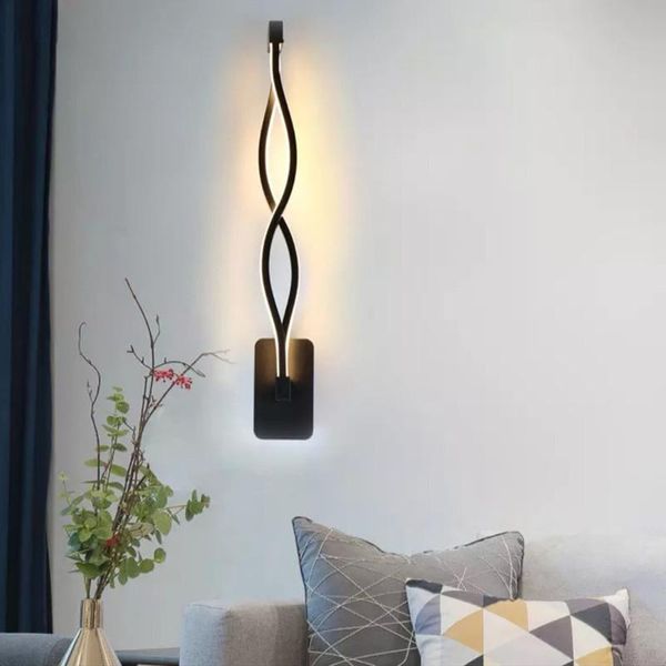 wall lamp creative living room decoration wave led bedroom bedside art corridor stair candlestick lights
wall lamp creative living room decoration wave led bedroom bedside art corridor stair candlestick lights