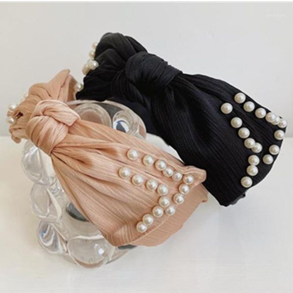 wide pearls bow hairband headband for women hair accessories pleated fabric head band solid adults headdress ladies hoop1
wide pearls bow hairband headband for women hair accessories pleated fabric head band solid adults headdress ladies hoop1