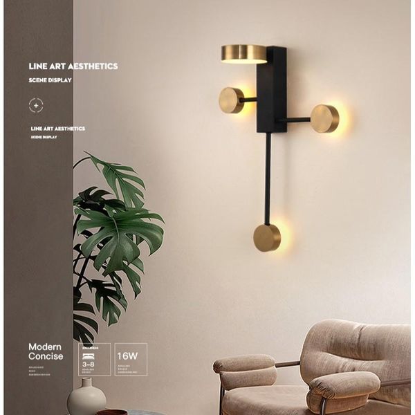 nordic led wall lamp modern minimalist personality rotatable light decor sconce living room bedroom lighting luminaire
nordic led wall lamp modern minimalist personality rotatable light decor sconce living room bedroom lighting luminaire
