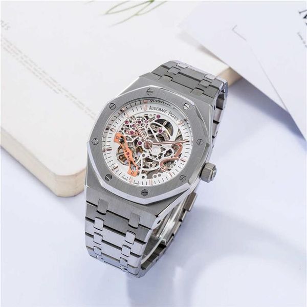 men's skeleton automatic mechanical watch luminous waterproof mens fashion sport wrist watch luxury sapphire crystal watch a13 a35, Slivery;brown
men's skeleton automatic mechanical watch luminous waterproof mens fashion sport wrist watch luxury sapphire crystal watch a13 a35, Slivery;brown