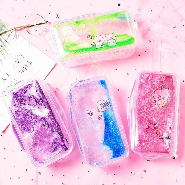 pencil bags quicksand case box bag kawaii transparent glittering pen pencilcase school supplies cute girls make up
pencil bags quicksand case box bag kawaii transparent glittering pen pencilcase school supplies cute girls make up